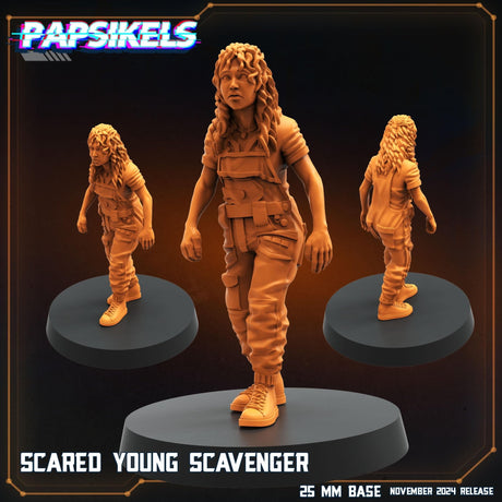 Xeno Hugger v Scavenger Miniature | Scavenger 2 - Tabletop RPG & D&D miniature. Perfect for wargaming & collectors