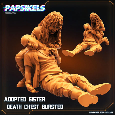 Xeno Hugger v Scavenger Miniature | Scavenger 5 - Tabletop RPG & D&D miniature. Perfect for wargaming & collectors