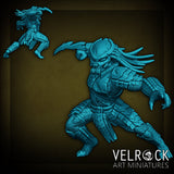Xeno hunter warrior Miniature | A - Tabletop RPG & D&D miniature. Perfect for wargaming & collectors