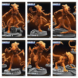 Xeno Praetorian Alien Miniature | Full Set All Models - Tabletop RPG & D&D miniature. Perfect for wargaming & collectors