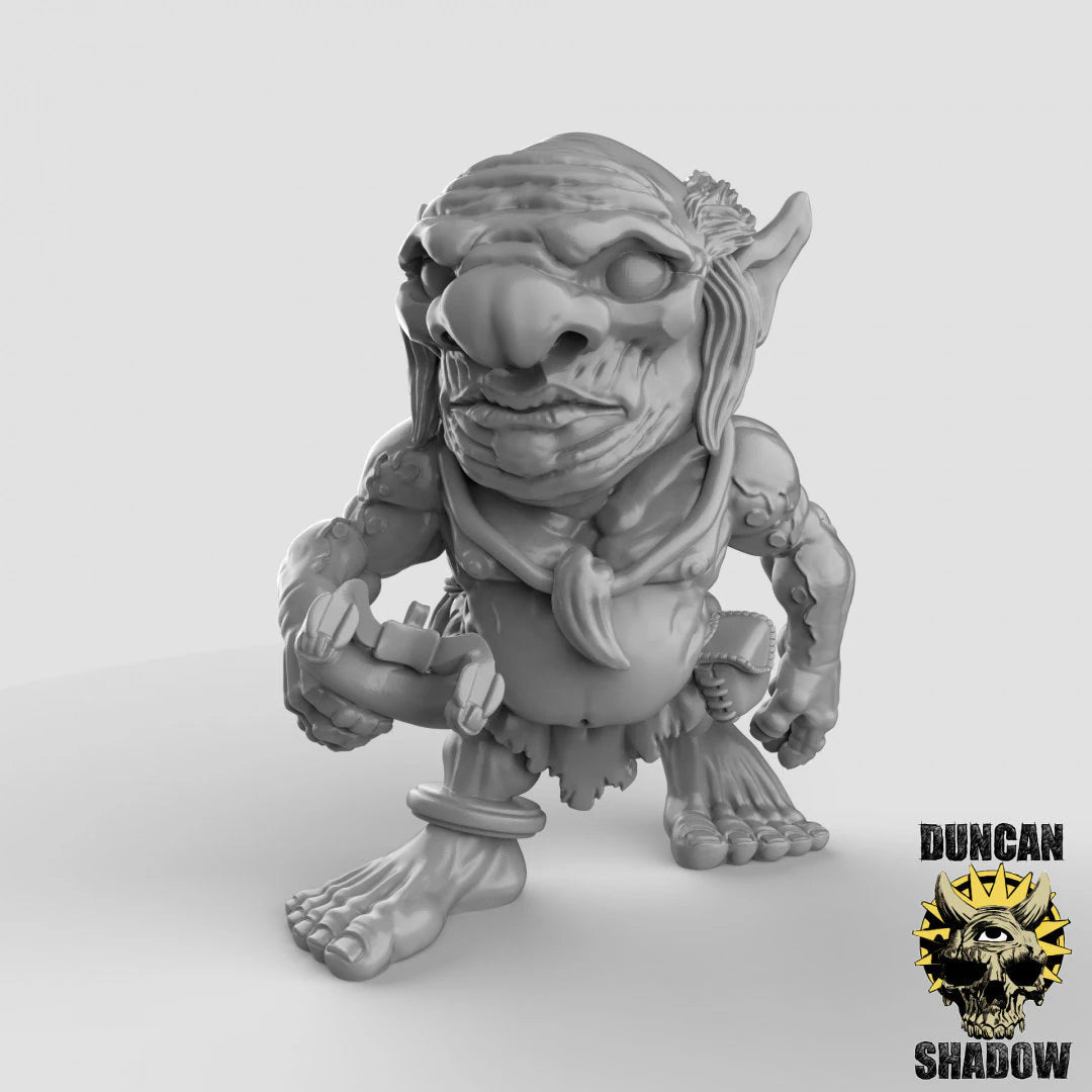 Xvarts Folk Set 3 Miniature | B - Tabletop RPG & D&D miniature. Perfect for wargaming & collectors