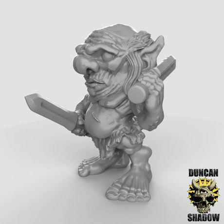 Xvarts Folk Set 4 Miniature | B - Tabletop RPG & D&D miniature. Perfect for wargaming & collectors