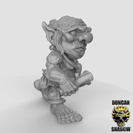 Xvarts Folk Set 3 Miniature | C - Tabletop RPG & D&D miniature. Perfect for wargaming & collectors