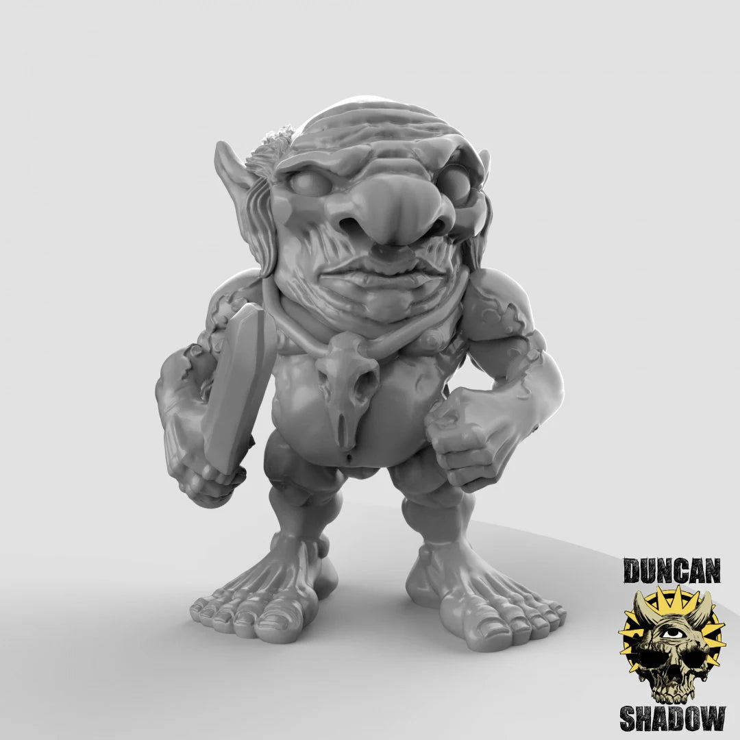 Xvarts Folk Set 4 Miniature | C - Tabletop RPG & D&D miniature. Perfect for wargaming & collectors