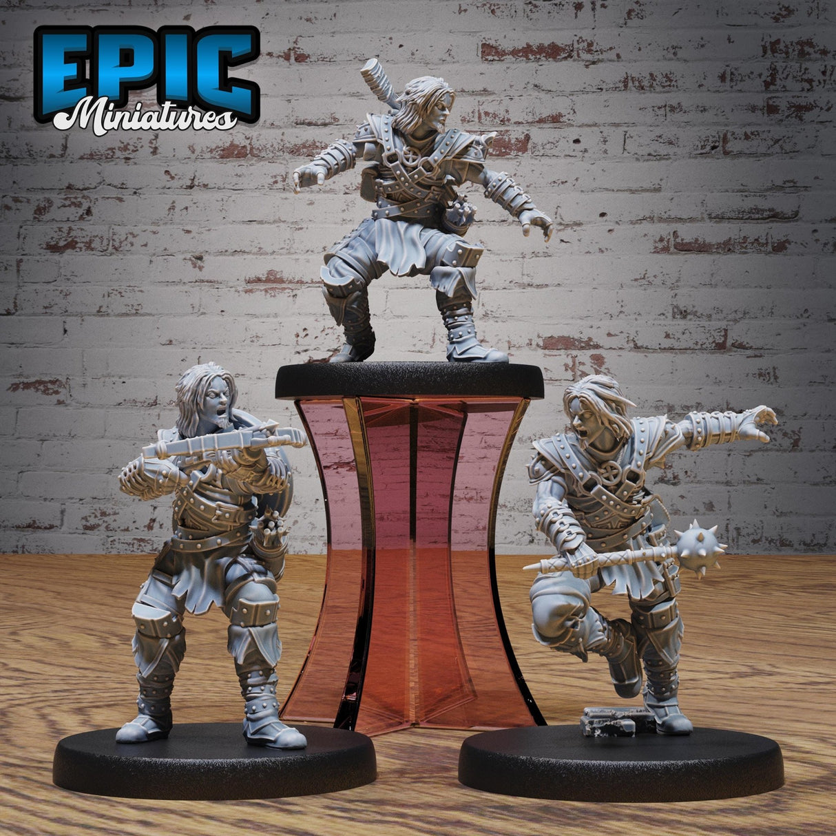 young Bandit Miniature | Full Set All Models - Tabletop RPG & D&D miniature. Perfect for wargaming & collectors