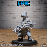Young Gnoll Miniature | 6040 - Tabletop RPG & D&D miniature. Perfect for wargaming & collectors