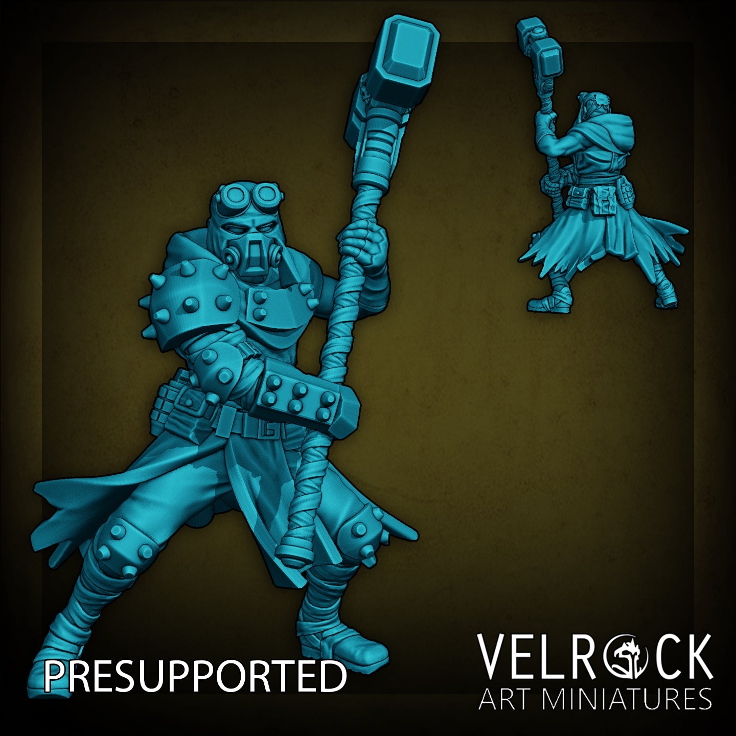 Zealot Mad Evil Choas Miniature - A - 32mm