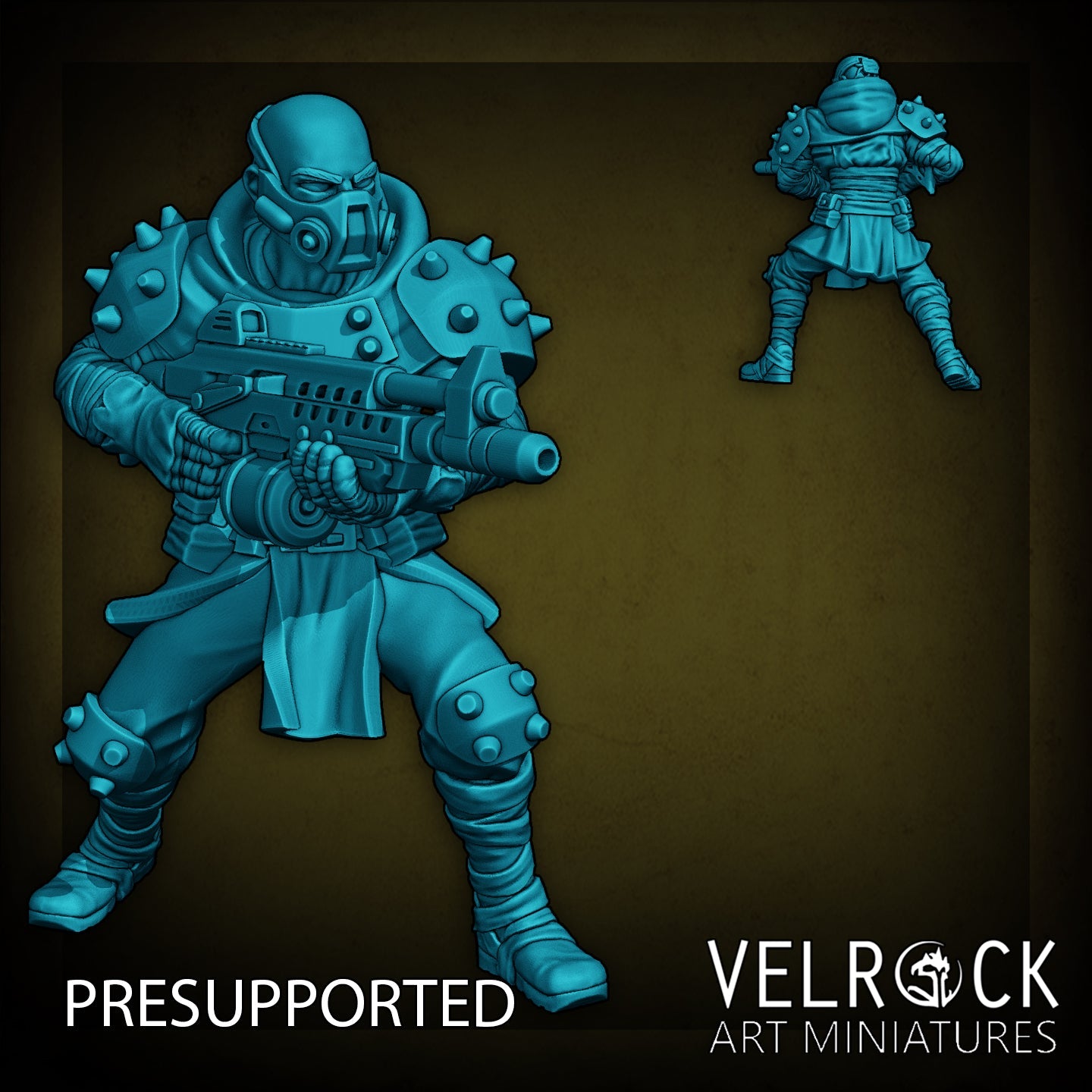 Zealot Mad Evil Choas Miniature - B - 32mm