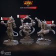 Zen Master Monks Miniature | Monk A - Tabletop RPG & D&D miniature. Perfect for wargaming & collectors