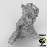 Zombie Group Miniature | B - Tabletop RPG & D&D miniature. Perfect for wargaming & collectors