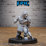 Zombie Villager Miniature | D - Tabletop RPG & D&D miniature. Perfect for wargaming & collectors