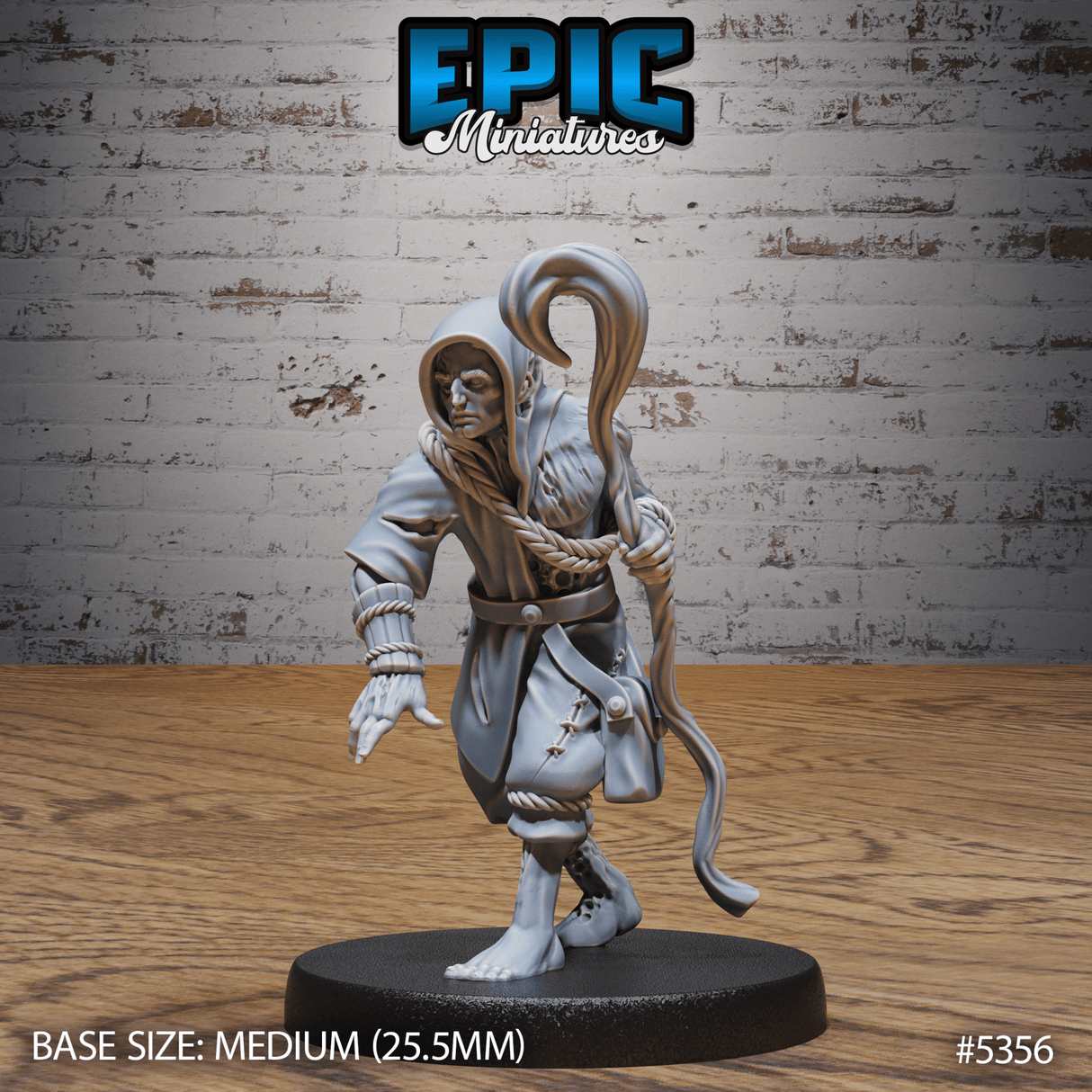 Zombie Villager Miniature | D - Tabletop RPG & D&D miniature. Perfect for wargaming & collectors