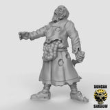 Zombies Mob Zombie 2 Miniature | B - Tabletop RPG & D&D miniature. Perfect for wargaming & collectors