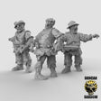 Zombies Mob Zombie Miniature | Set of 3 - Tabletop RPG & D&D miniature. Perfect for wargaming & collectors