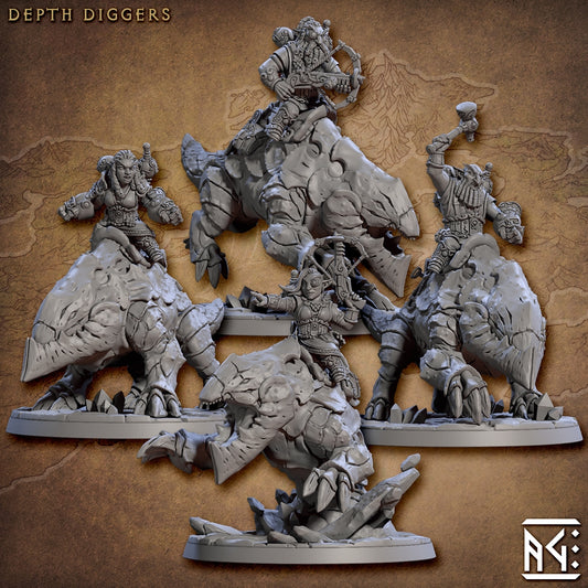 Gnome Riders Miniatures AG0208