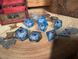 Light Blue Floating Eye Sharp Dice, Premium Quality 3D | - Tabletop RPG & D&D miniature. Perfect for wargaming & collectors